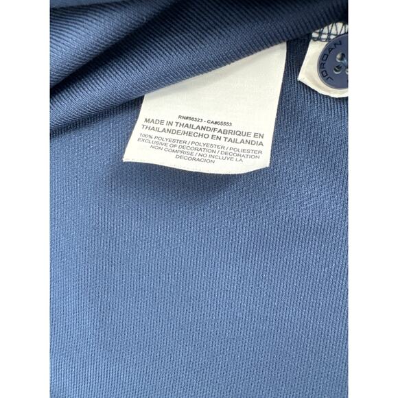 Nike Jordan Dri-FIT Polo Shirt Navy Blue Jumpman Logo Mens XL Athletic EUC - Picture 9 of 9